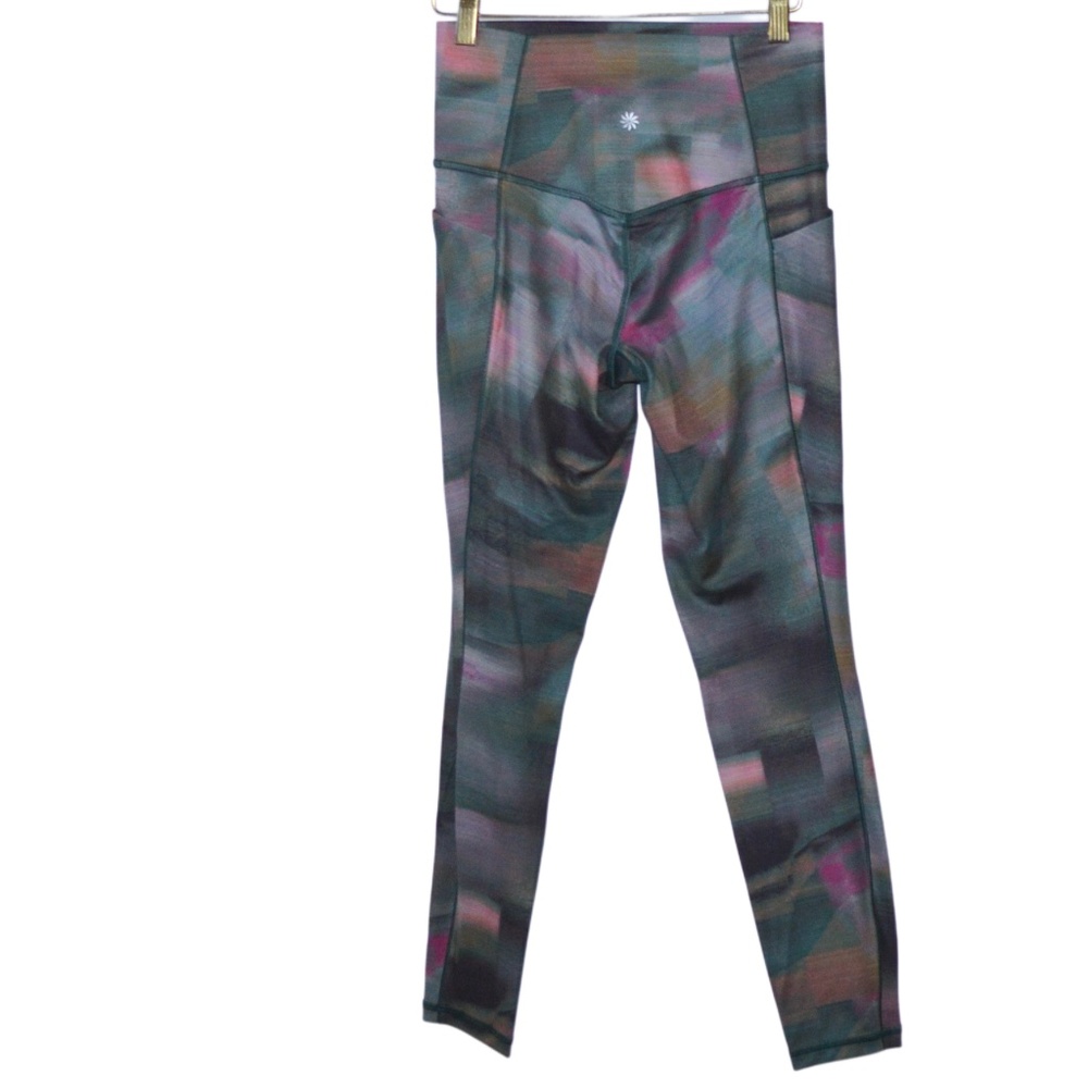 Athleta Salutation Stash Pocket Tight Abstract Print Leggings - Size S P